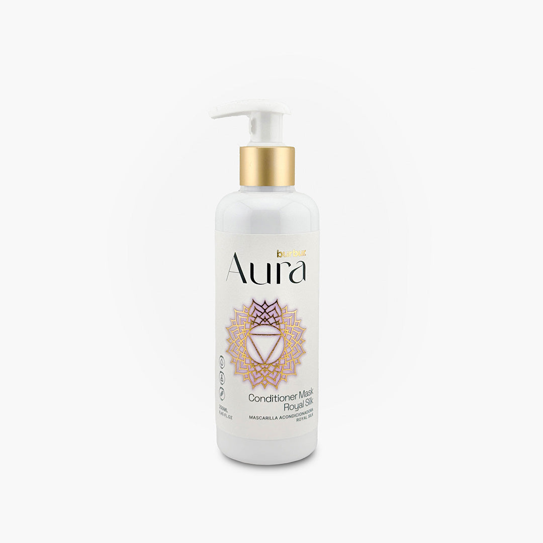 BURBUR Aura Conditioner Mask Royal Silk-Dypvirkende fuktighetsmaske for silkemyk og sunn pels 250ml _WePet
