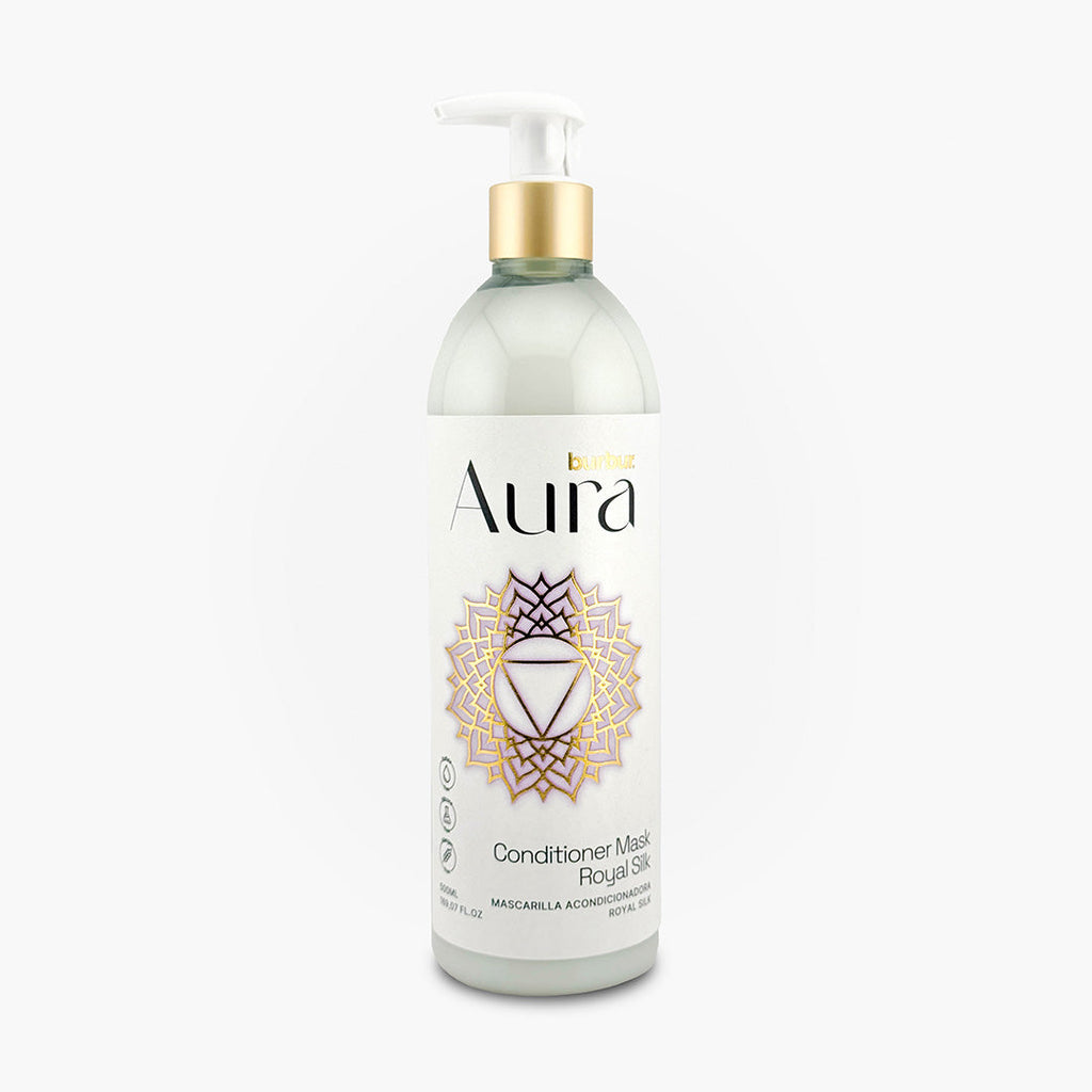 BURBUR Aura Conditioner Mask Royal Silk-Dypvirkende fuktighetsmaske for silkemyk og sunn pels 500ml _WePet