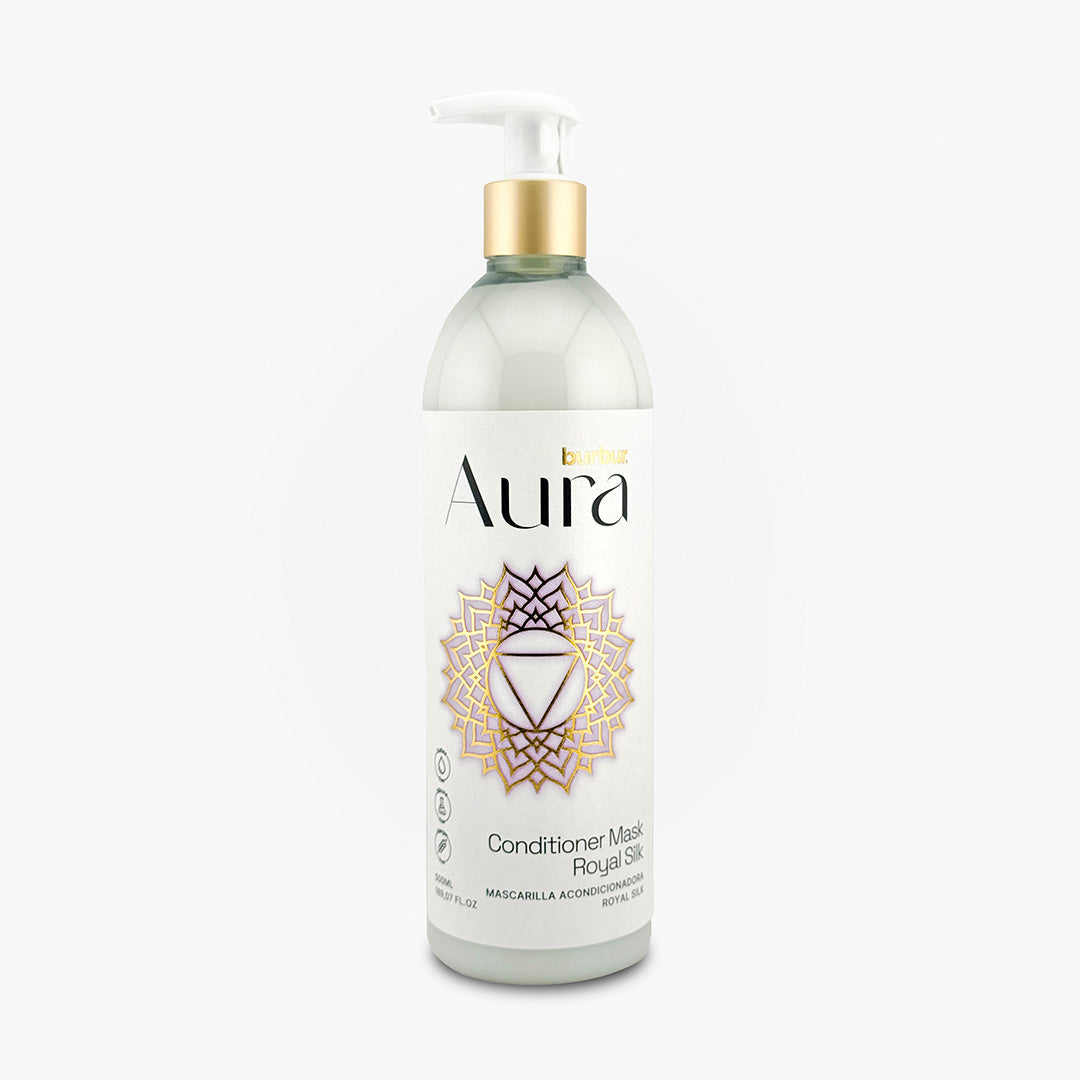 BURBUR Aura Conditioner Mask Royal Silk-Dypvirkende fuktighetsmaske for silkemyk og sunn pels 500ml _WePet