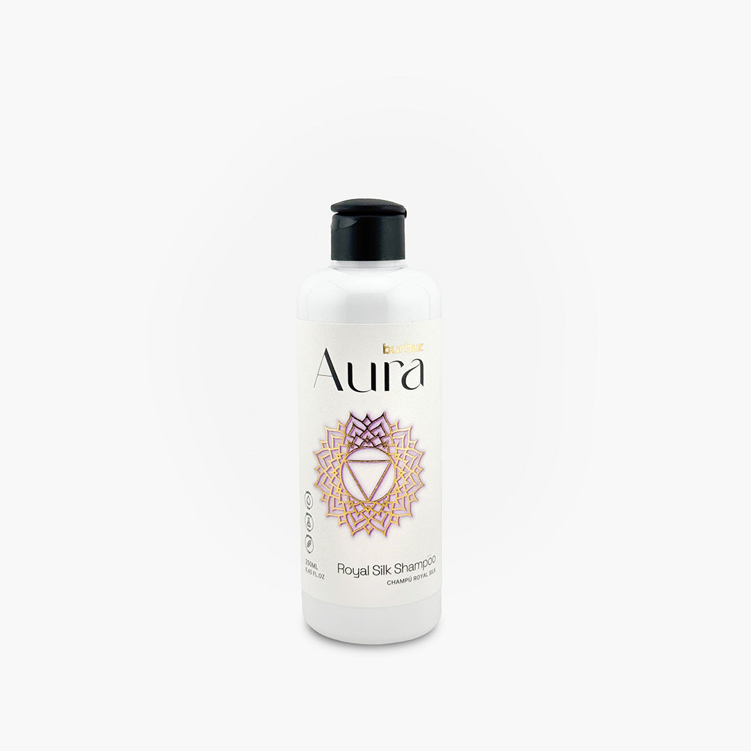 BURBUR Aura Royal Silk Shampoo for silkemyk, glansfull og næret pels 250 ml_Wepet