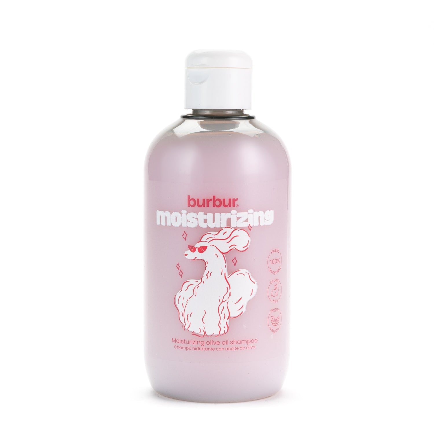 Burbur Friend Moisturizing Shampo 400 ml_Fuktighetsgivende sjampo med økologisk olivenolje for tørr og skadet pels_WePet.no