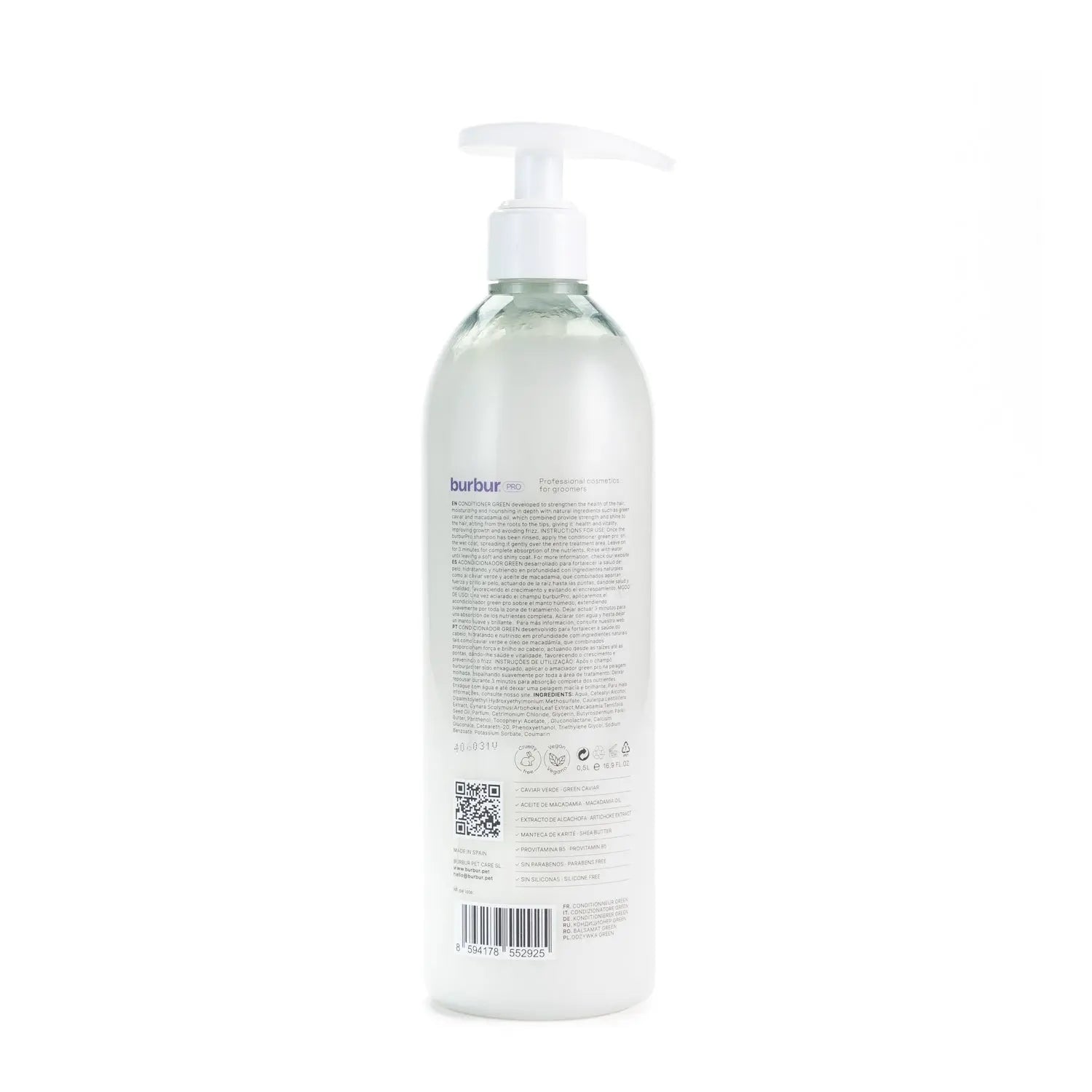 Burbur Pro Green Conditioner 500ml WePet.no