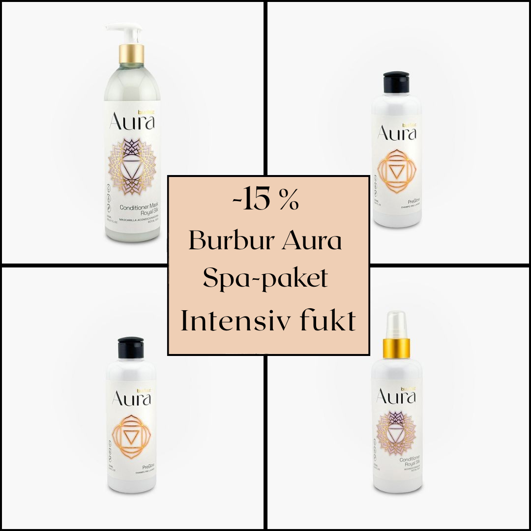Burbur Aura Spapaket – Intensiv fukt & vård 15 %